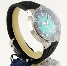 New 2026 Oris Aquis Date Rubber Green Dial 43mm 01 400 7763 4157-07 4 24 74EB 4