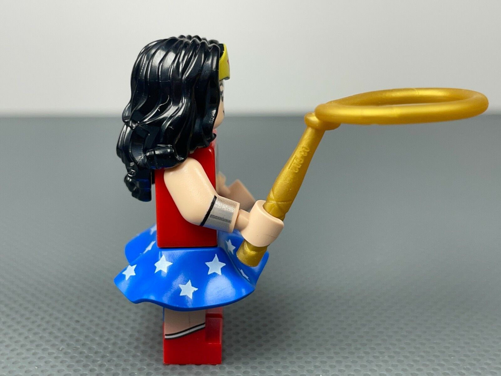 Wonder Woman™ Badge Reel Made With LEGO® Minifigure