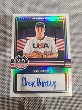 2023 USA Stars & Stripes CHASE BENTLEY Auto Holo Autograph 80/100 Free Shipping
