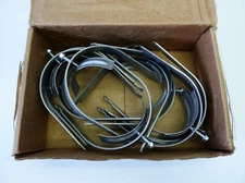 B-LINE B1564S PIPE/STRUT CLAMP, WITH SADDLE, 115 MM, E-ZINC (Box of 10)