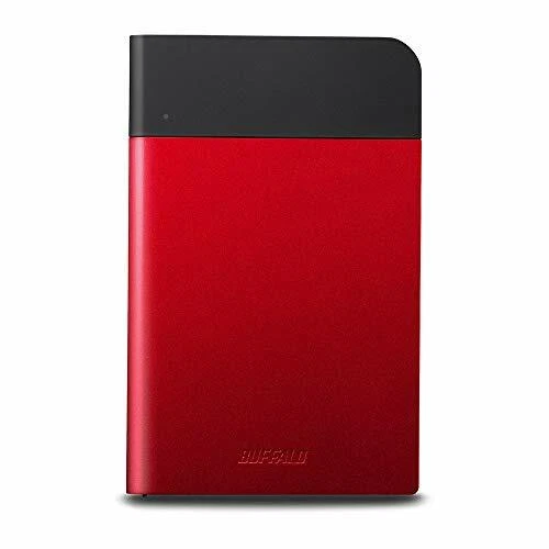 BUFFALO External HDD 2TB USB 3.0 USB 2.0 Red HD-PZN2.0U3-R w/ Tracking NEW - Image 3 of 4