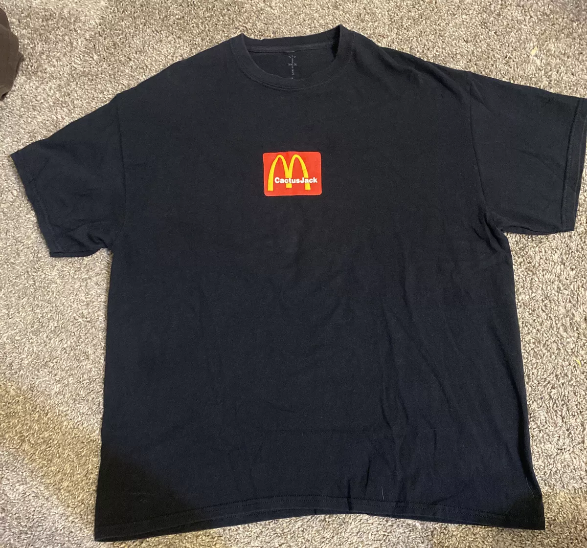 Travis scott mcdonald's shirt ebay 2025