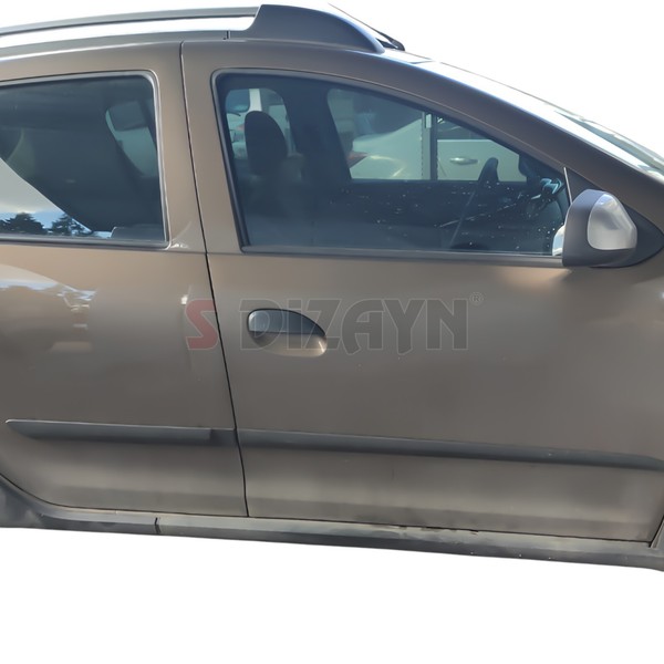 Seitenschutzleisten TüRleisten Zierblende Kunststoff ABS FüR Dacia Sandero-image