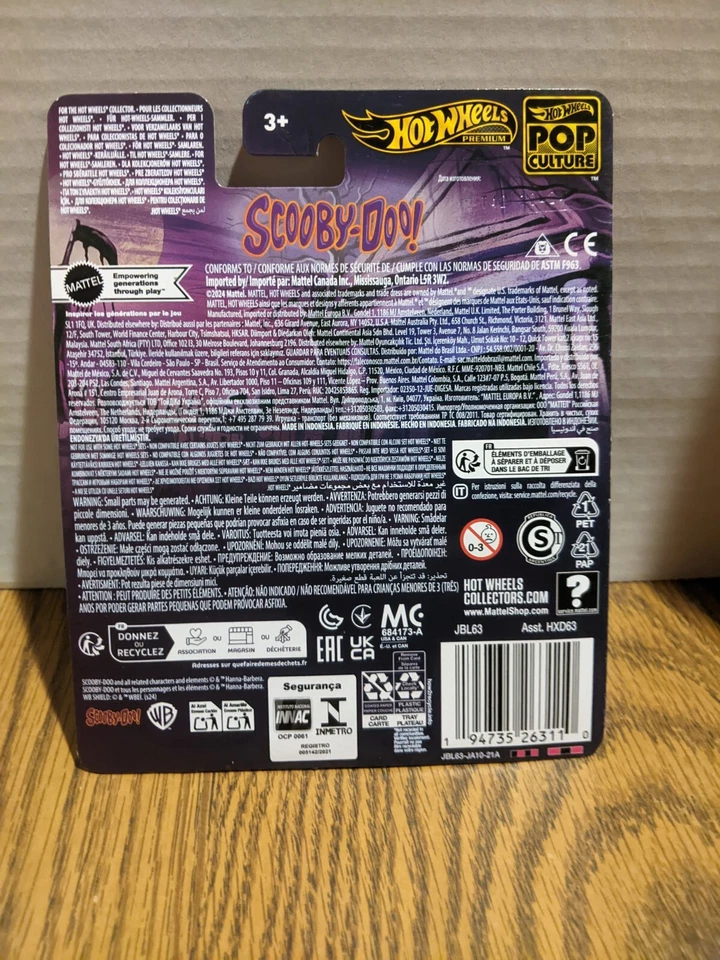 Hot Wheels Premium Pop Culture 2024 - ¡Scooby Doo! The Mystery Machine Foto 2 de 2