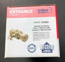 Entrance Lock Shield Security Lockset Antique...