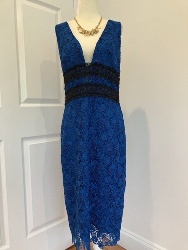 NWT $498 Diane Von Furstenberg Viera Lace Sheath Dress Wedding Evening Party! 12 - Picture 16 of 16
