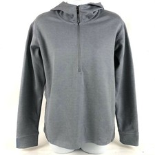 New Balance Heat Running 1/4 Zip Hooded Vented pullover jacket size S