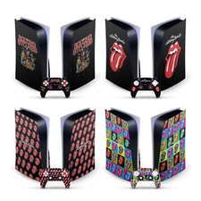 OFFICIAL THE ROLLING STONES ART VINYL SKIN FOR SONY PS5 DISC EDITION BUNDLE