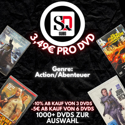DVD Filme für nur 3,49  - Rabatte ab Kauf von 2 DVDs - Auswahl aus 1000+ Filmen 