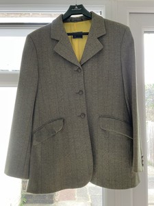 tweed show jacket size 12