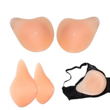 Silicone Breast Forms Fake Boobs Mastectomy Prosthesis Crossdresser 1 Piece