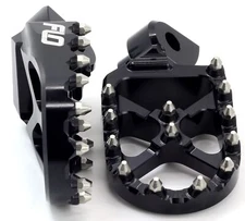 FLO MOTORSPORTS FPEG-801BLK Pro Series Foot Pegs