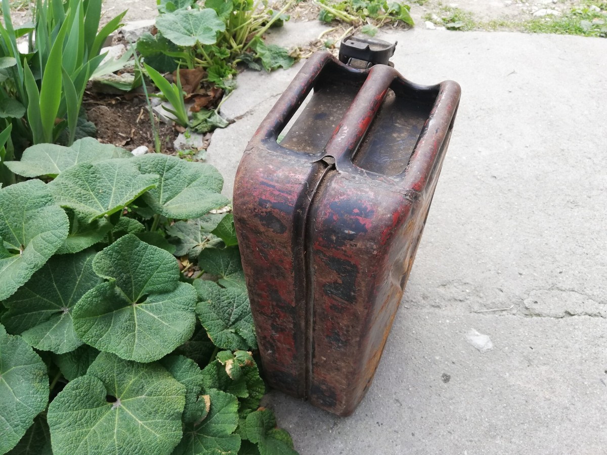 Rare WW2 WWII GERMAN 20 L JERRY CAN Tank PANZER CANNISTER