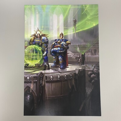 Ultramarines Space Marines Adeptus Astartes Kunstbild Poster Warhammer 40.000