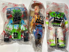 1995 Burger King DISNEY'S Toy Story SET OF THREE   Buzz, Woody  Race Car - NIB 