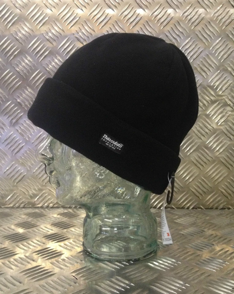 Gorro Thinsulate polar negro - muy cálido - talla única - nuevo Foto 4 de 4