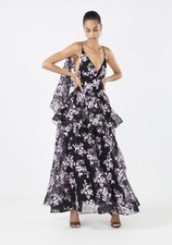 BCBG MaxAzria Rosana Peplum Gown