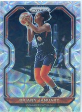 2021 Panini Prizm WNBA BRIANN JANUARY #18 PREMIUM BOX SET SCOPE PRIZM #84/99 SUN
