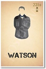 John Watson - NEW Fictional Character Humor Poster