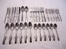 AMERICAN LIVING STAINLESS FLATWARE CHINA 32-PIECES