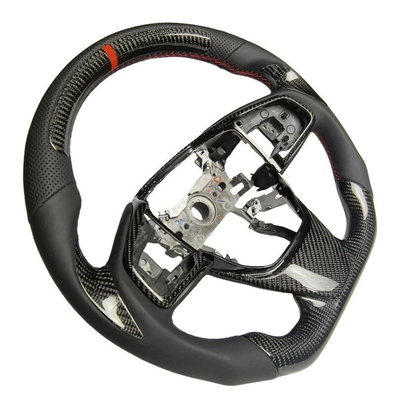 Carbon Fiber Steering Wheel Accord 2008-2012 Steering Wheel For Honda Civic - Image 2 of 4