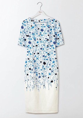 boden fleur fitted dress