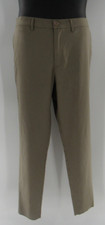 Fashion Nova Men Dress The Modern Stretch Slim Trouser Khaki Solid Size 36 Waist