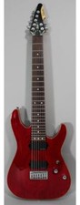 1998 Schecter Sunset 7 In Red Finish