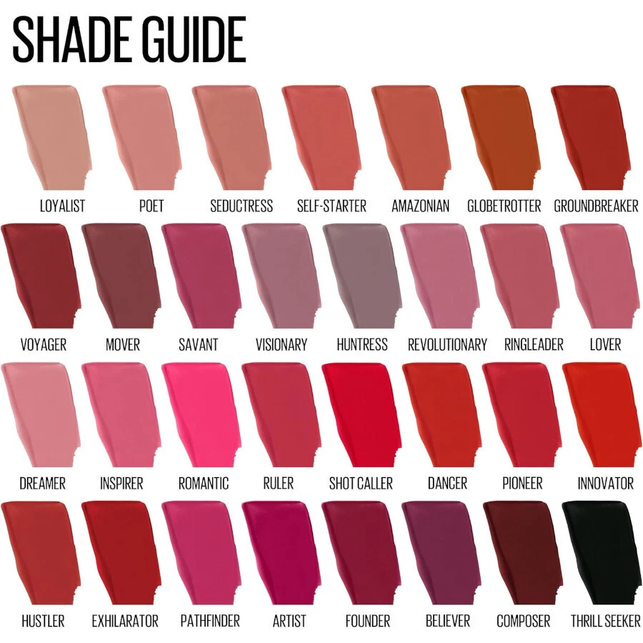 Rouge à levres Superstay Matte Ink Maybelline - Photo 2/4