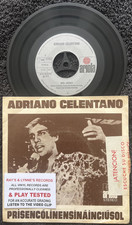 Adriano Celentano  Prisencolinensinainciusol / Disc Jockey 7'' MISPRESS NM VIDEO