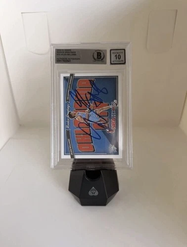Panini 2022-23 NBA Hoops Jalen Williams Rookie Greetings RG-12 Auto BGS 10