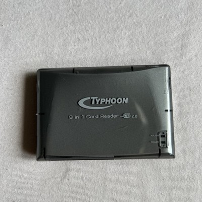 Typhoon 8 in 1 Card Reader mit 5 verschiedenen Anschlüssen