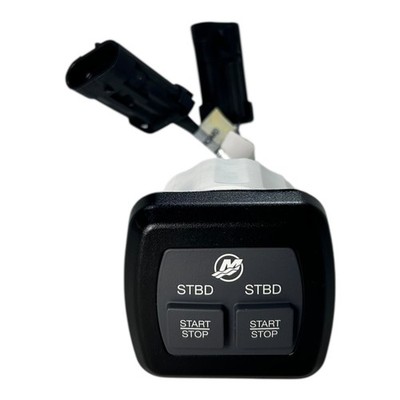 Mercury Marine 8M0117134, Start / Stop Dash Mount Quad Engine STBD Panel Switch