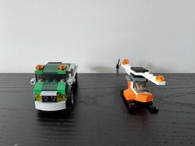 LEGO CREATOR Ocean Explorer #31045 & Chopper Transporter #31043 100% Complete