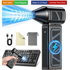 Compressed Air Duster, 360000RPM Powerful Electric Air Duster with Brushless ...