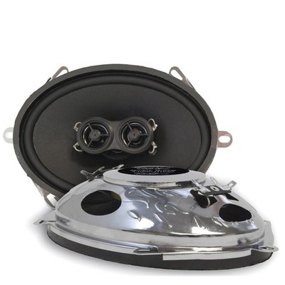 für Chevrolet Corvette 1953 1954 5x7'' 3-Wege Koaxial Lautsprecher Armaturenbrett