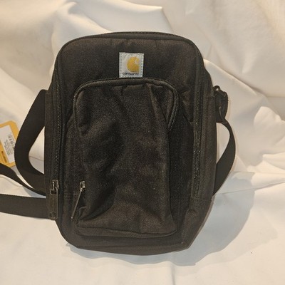 New W/Tags CARHARTT Crossbody Zip Bag, Multiple Pockets, Adjustable Strap PICS