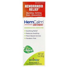Boiron HemCalm Salbe 1 oz (30 g) Hämorrhoiden Schmerzen Juckreiz Linderung Pflege