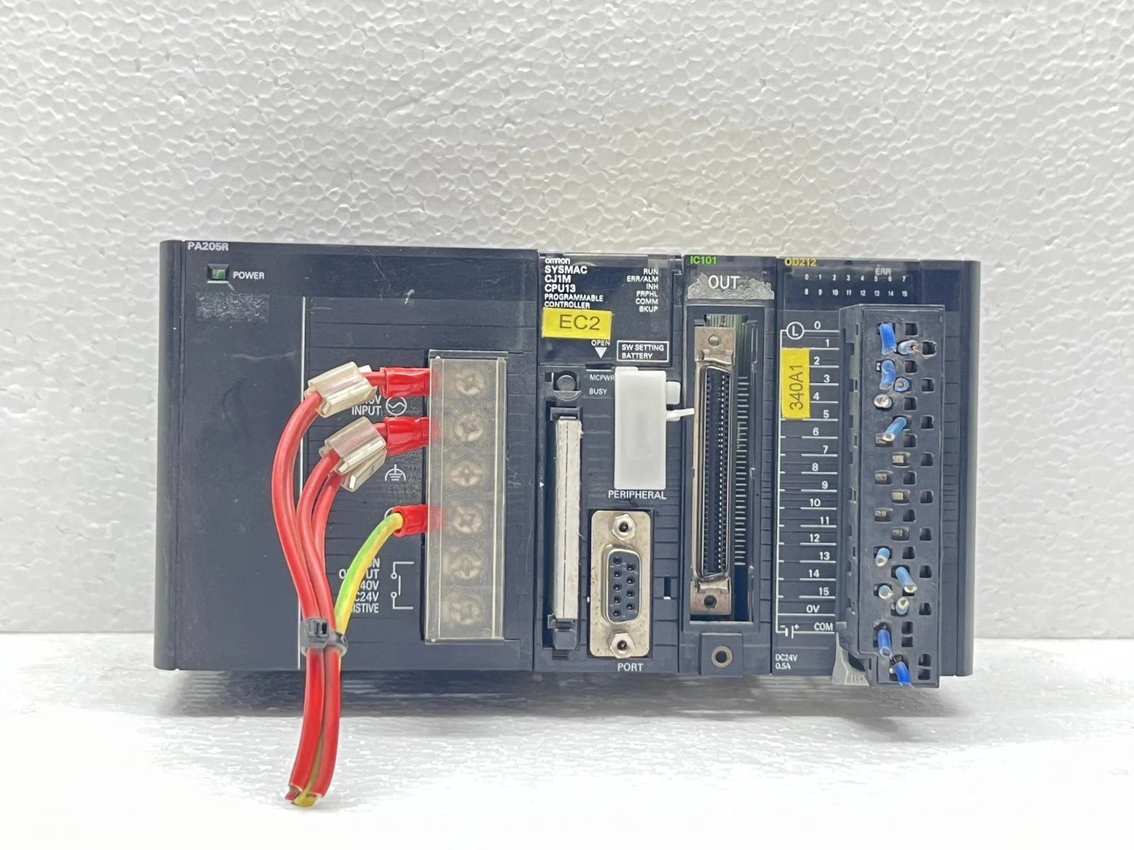 OMRON CJ1M-CPU13 Kit Used Working SYSMAC CJ1 PLC CPU Kit