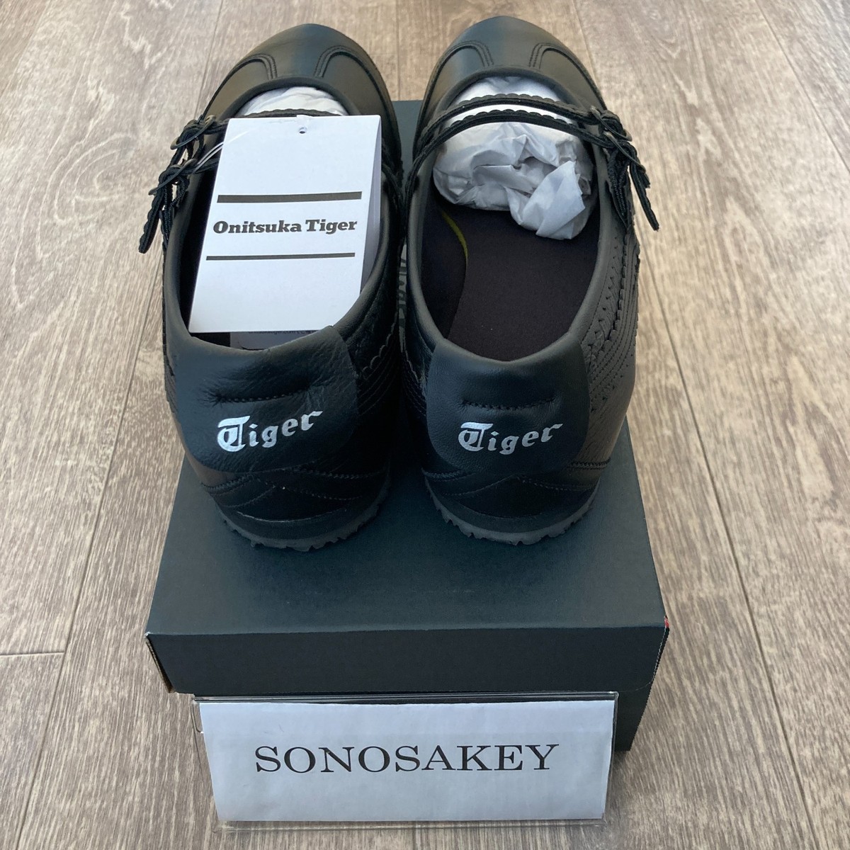 Onitsuka Tiger MEXICO 66 TGRS 1182A660 001 BLACK/BLACK New in Box