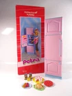 Vintage Petra Barbie Clone Furniture Refrigerator Accessory Plasty Lundby Original Box (21368)