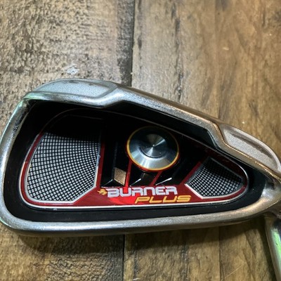 TaylorMade Burner Plus 4 Iron, Burner 85 Stiff Flex Steel, 39 