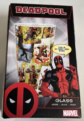 Marvel - Deadpool Comic Glas