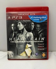 Heavy Rain Director's Cut PlayStation 3 PS3 Greatest Hits Edition w/ Origami 