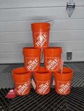 Home Depot Mini Bucket Ornament 3.75" Holiday Tree Decor Gift FAST SHIPPING