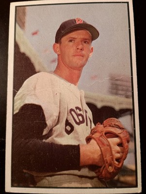 1953 Bowman Color Baseball #35 Maury McDermott  Red Sox Poor
