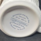 CorningWare French White 20 oz Stoneware Soup Mug w/ Lid, White, Microwave/Oven — photo 2
