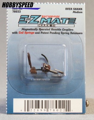 BACHMANN HO SCALE OVER SHANK COUPLER MEDIUM train connector coupling BAC78022