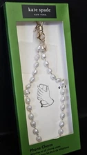 Kate Spade Wristlet Phone Charm - Sea Pearl