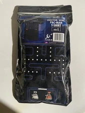 DOCTOR WHO BRAND NEW! Official BBC Doctor Who PAC-MAN Themed T-SHIRT - L